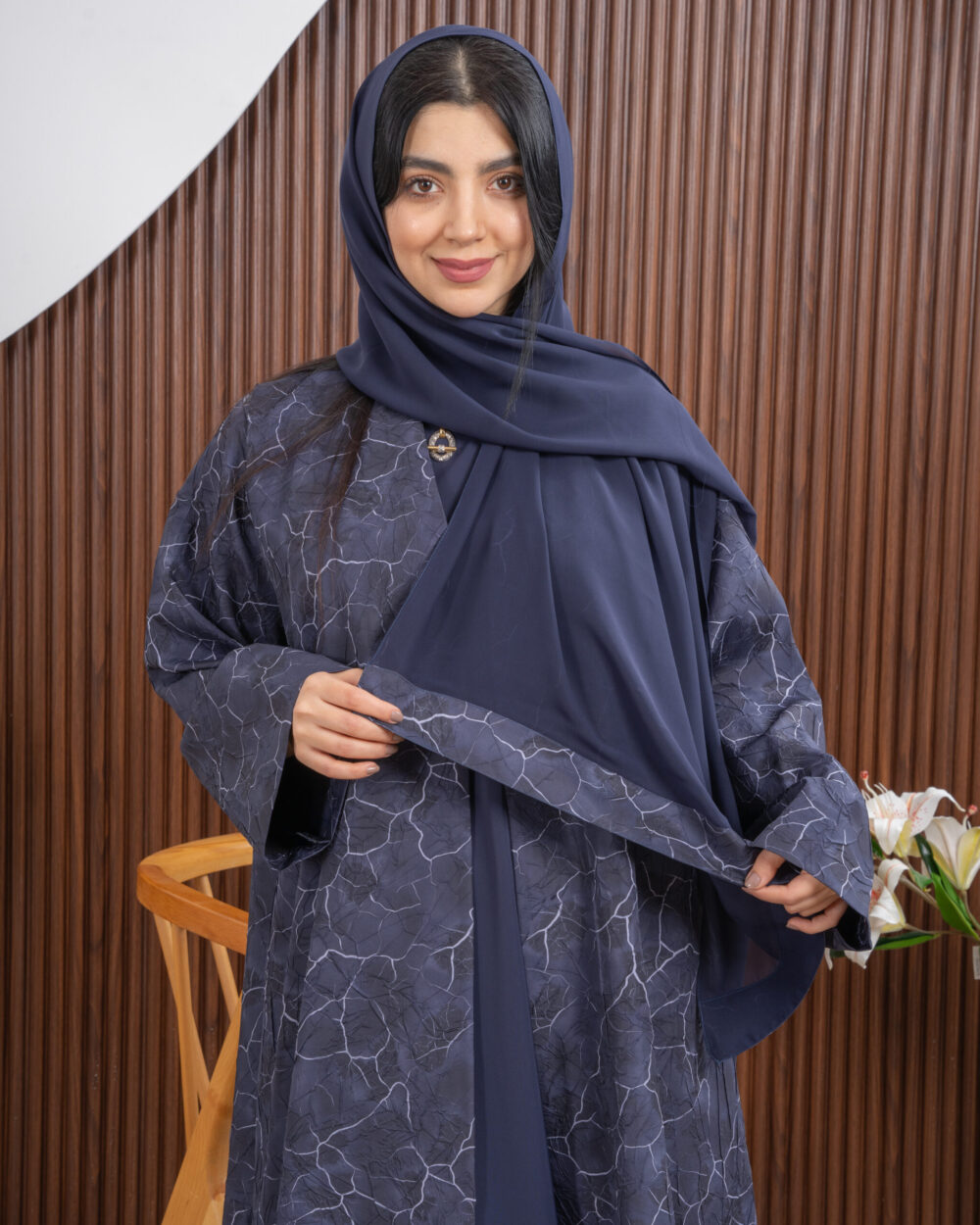musajar dubble sheet turky omre abaya - Image 3