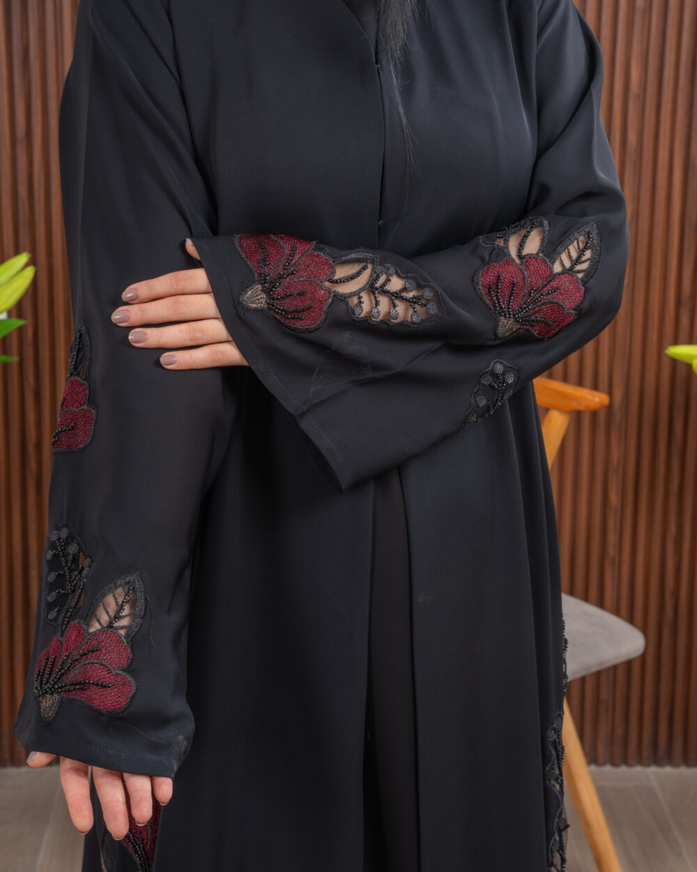 RED ROSE ABAYA - Image 5