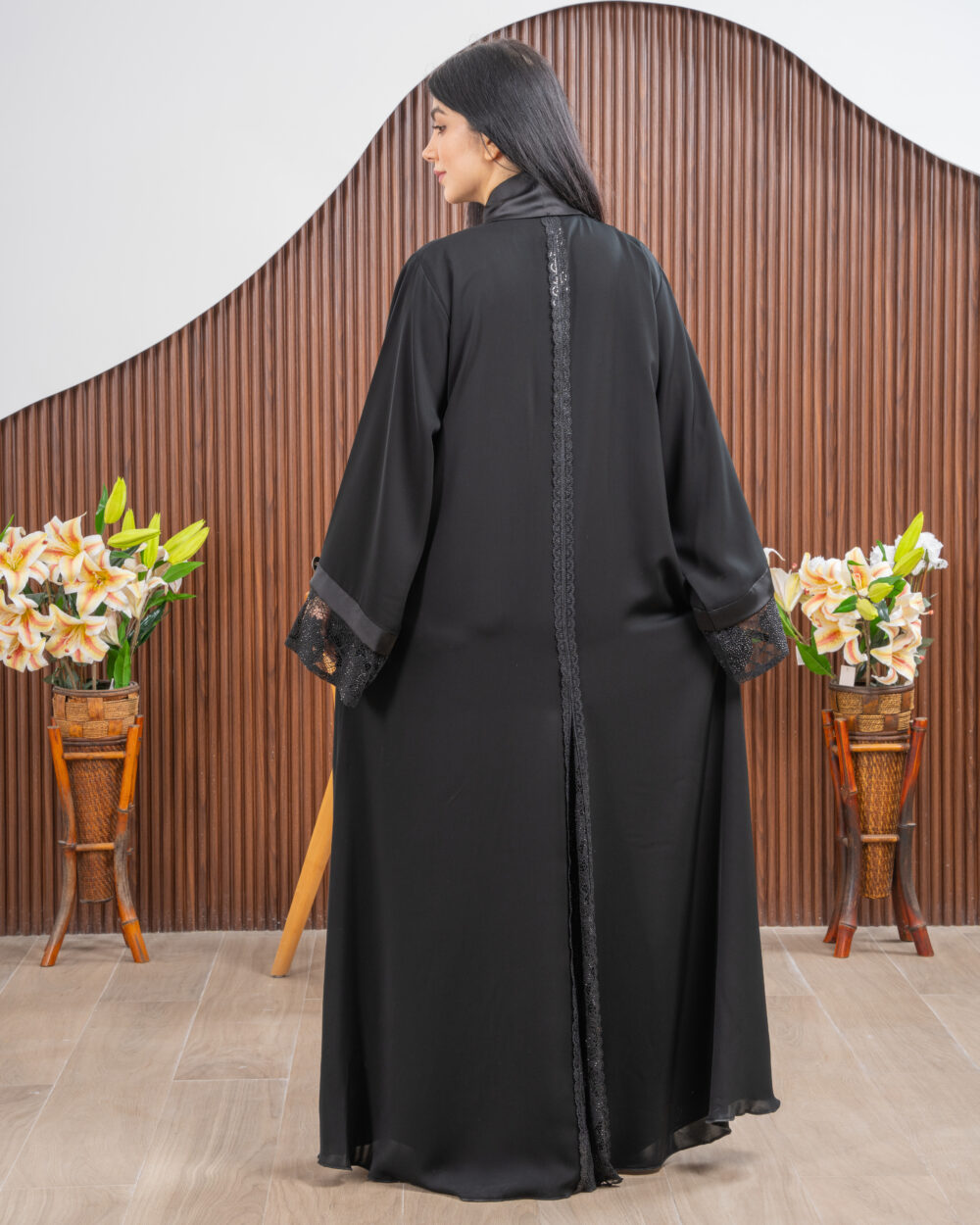 lily abaya black - Image 2