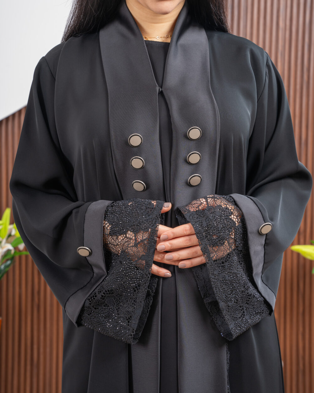 lily abaya black - Image 3